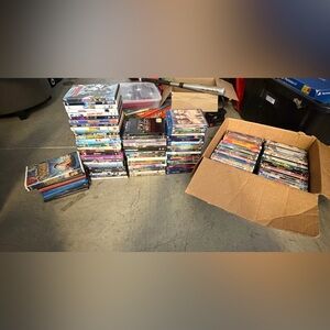 Assorted Mixed DVD’s/Blue Ray’s- Over 130 Great Movies